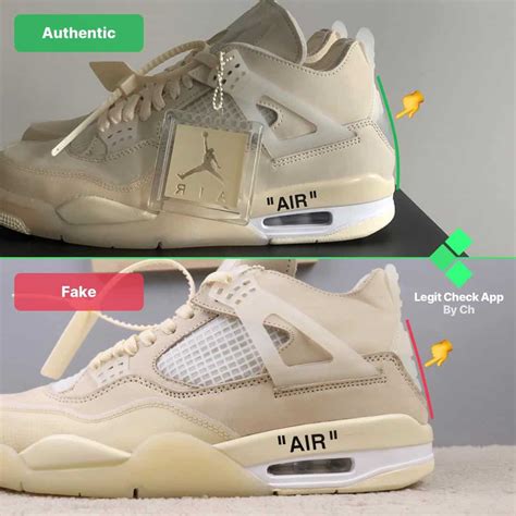 nike air jordan 4 retro original vs fake|jordan 4 retro lightning 2021.